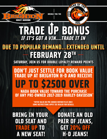 Trade Up Bonus EXTENDED