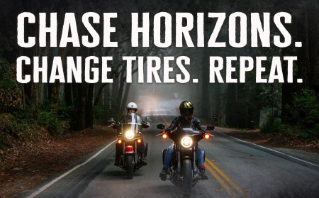Chase Horizons. Change Tires. Repeat