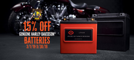 March Battery offer