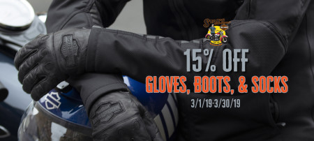 Gloves, Boots, and Socks offer