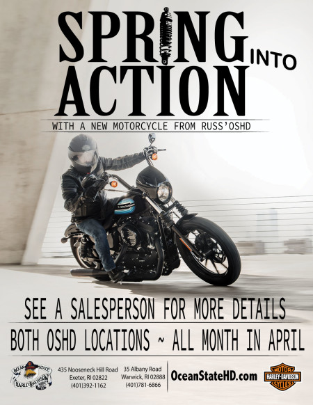Spring into Action with a NEW Harley-Davidson® Motorcycle