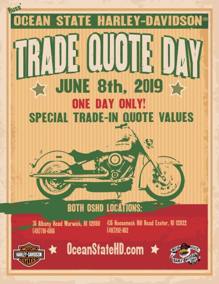 Trade Quote Day: We Want Your Bike!