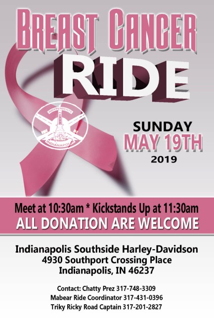 Indypendents MC 2019 Breast Cancer Ride START