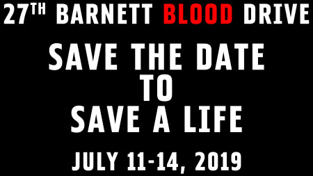 27th Barnett Blood Drive