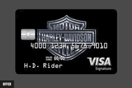H-D Visa Card Introductory Offer