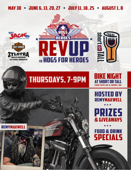 Rev Up to Hogs for Heroes