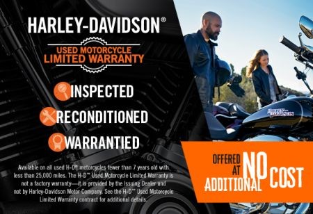 H-D™ USED MOTORCYCLE LIMITED WARRANTY