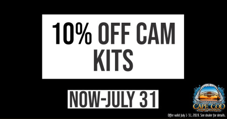 10% off Cam Kits