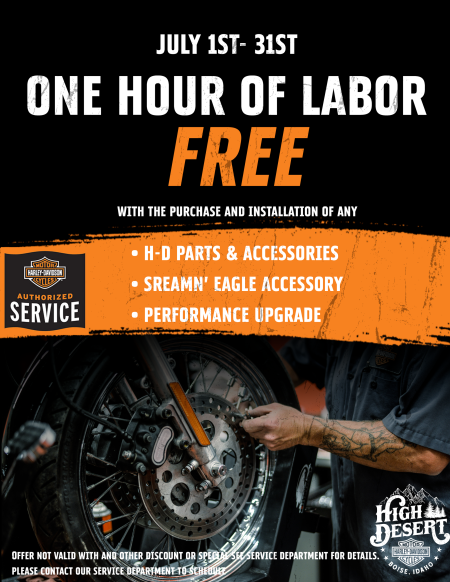FREE Labor - Service Promo