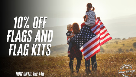 10% Off Flags and Flag Kits