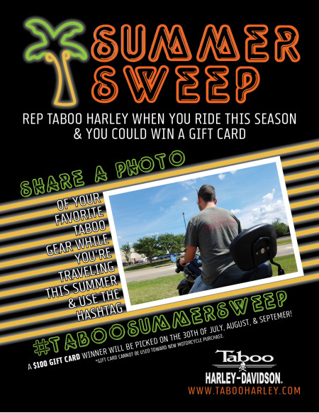 Taboo Summer Sweep