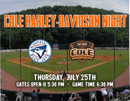 Cole H-D Night with the Blue Jays