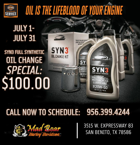 Oil Change Special