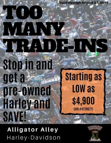TOO MANY TRADE-INS
