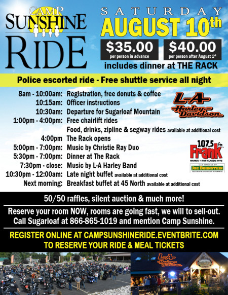 Camp Sunshine Ride