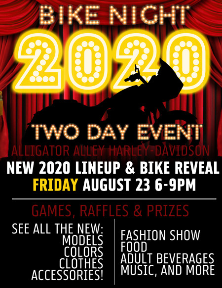 Exclusive 2020 Unveiling Bike Night
