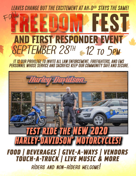 Fall Freedom Fest and First Responder Appreciation event
