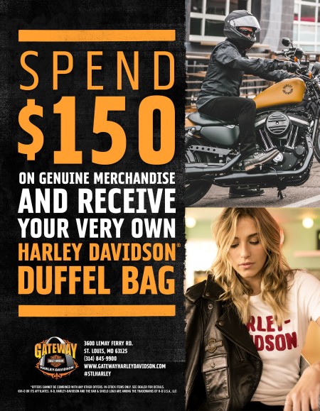 Spend $150 and Get a FREE Duffelbag