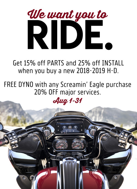 We Want You To Ride