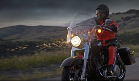 RIDING IN THE RAIN