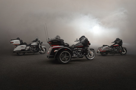 New Harley-Davidson® CVO™ Tri-Glide® Motorcycle is the Ultimate Trike