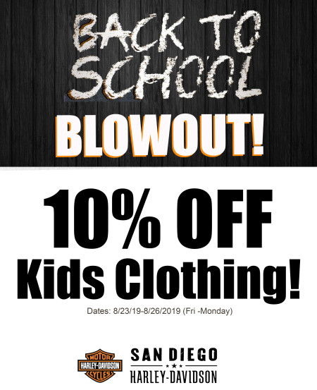 MotorClothes Promotion | Back To School Blowout