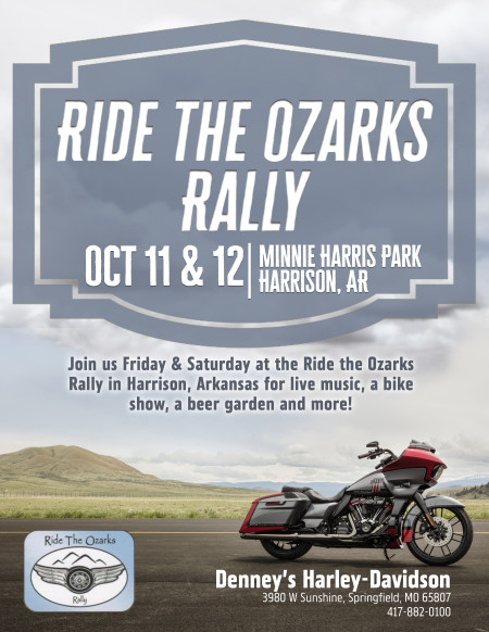 Ride the Ozarks Rally