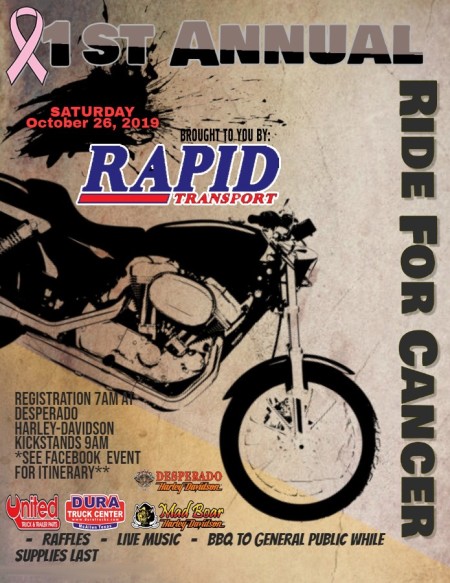 Rapid Transport: Ride for Cancer