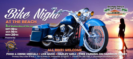 Bike Night At The Beach