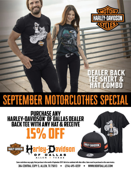 September Motorclothes Special