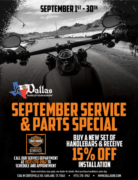 September Service Special