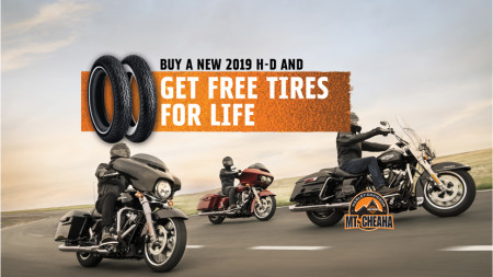 Free Tires For Life w/ Purchase Of New 2019