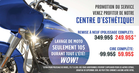 Service promotion - September 2019