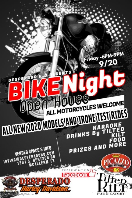 Open House Bike Night