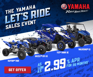 The Yamaha Let's Ride Sales Event