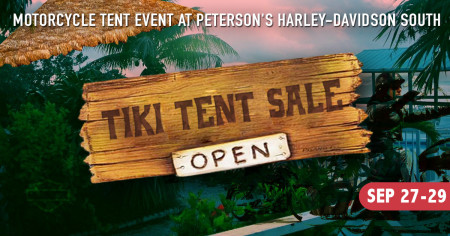 TIKI TENT SALE!