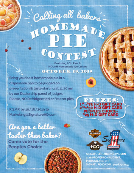 HOMEMADE PIE CONTEST