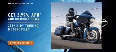 2019 TOURING MODELS FINANCE OFFER