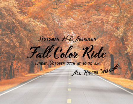 Fall Color Ride - Aberdeen