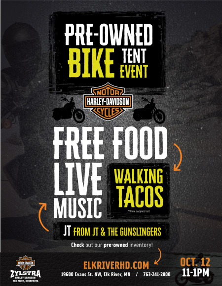 Pre-Owned Bike Tent Event