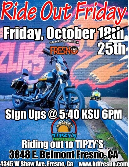 Ride Out Friday