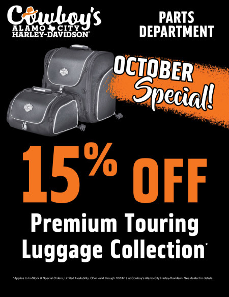 October Parts Special!