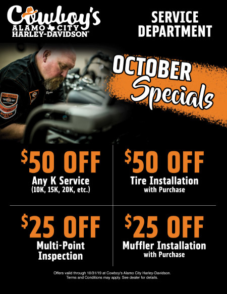 October Service Specials!