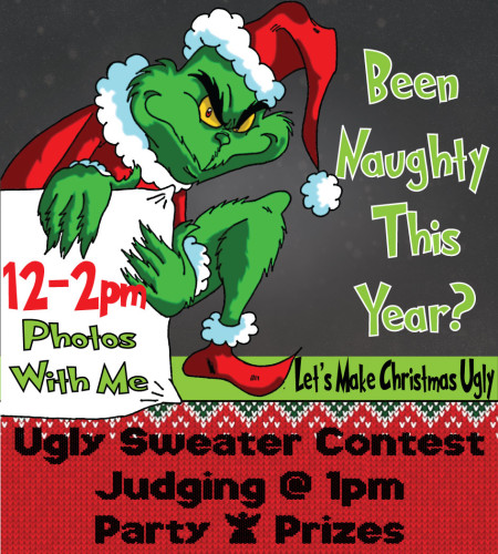 Ugly Sweater Party & The Grinch!