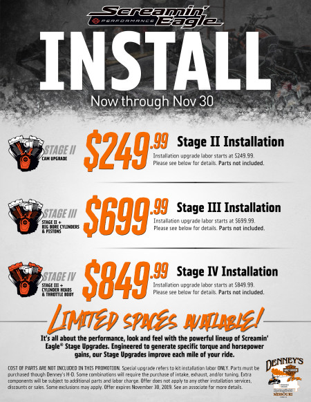 Screamin' Eagle Installation
