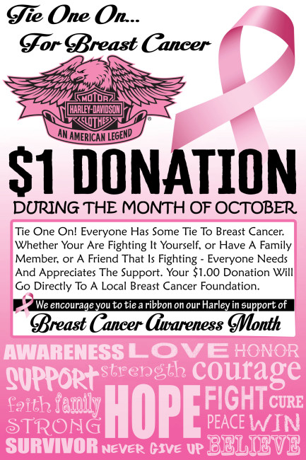 Tie One On For Breast Cancer