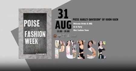 POISE FASHION WEEK CLEARANCE 31 AUG. 2019