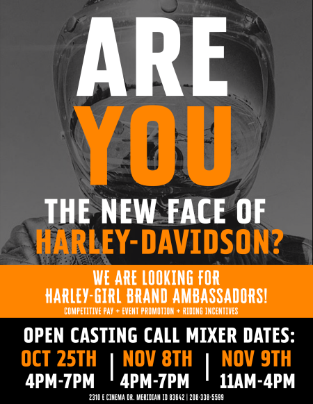 Harley Girl Brand Ambassadors
