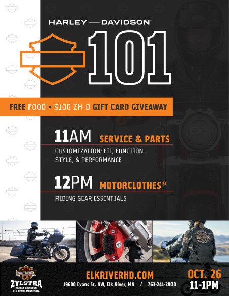H-D 101 Intro to Motorcycling Workshop