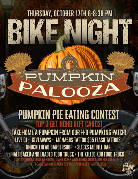 Bike Night - Pumpkin Palooza